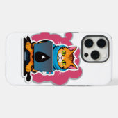 Geeky Cat-serie iPhone Hoesje (Achterkant horizontaal)