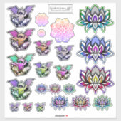 Geeky Chic Sticker — blad (Vel)