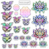 Geeky Chic Sticker — blad (Voorkant)