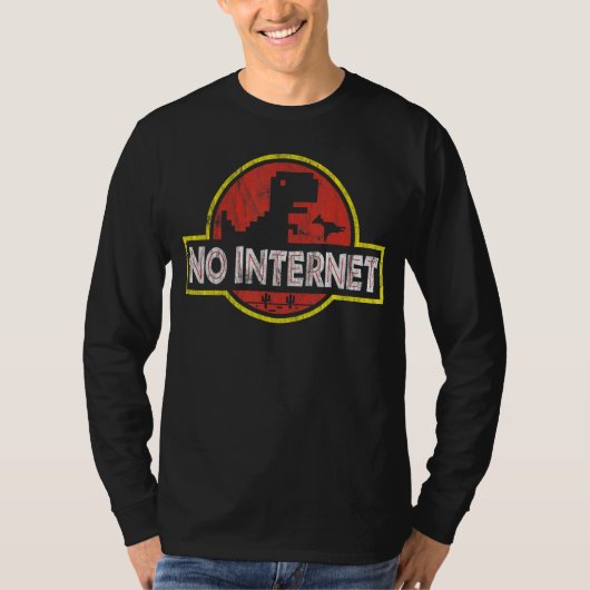 Geeky Dinosaurus Pixel Nerdy Computer Programmeren T-shirt (Voorkant)