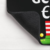 Geeky Elf Family Matching Group Christmas Geek Muismat (Hoek)