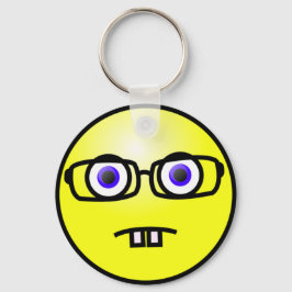 Geeky Face Sleutelhanger