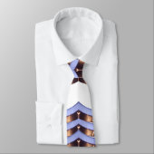 Geeky Futurist Scifi Cyborg Cricket Diane Metallic Stropdas (Gebonden)