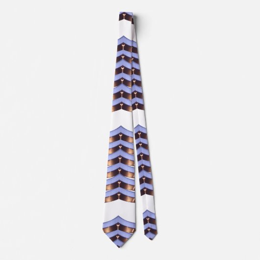 Geeky Futurist Scifi Cyborg Cricket Diane Metallic Stropdas (Voorkant)