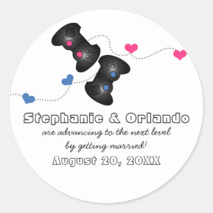 Geeky Gamers sparen de Datum Stickers donkerblauw/