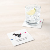 Geeky gamers Weddenschap Onderzetters donkerroze b (Insitu)