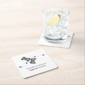 Geeky Gamers Weddenschap Papieren Onderzetters Roz (Insitu)