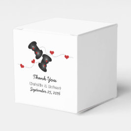 Geeky Gamers Wedding Favor Boxes Dark Bedankdoosjes