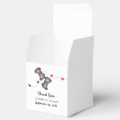 Geeky Gamers Wedding Favor Boxes Pink Blue Bedankdoosjes (Geopend)