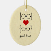Geeky Glasses Ornament (Rechts)