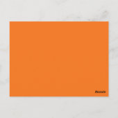 Geeky Glasses Seating Chart Briefkaart v1 (Achterkant)