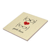 Geeky Glasses Tegel Tegeltje (Zijkant)