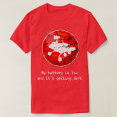 Geeky Last Opportunity Message Mars Rover Robot Gi T-shirt (Design voorkant)