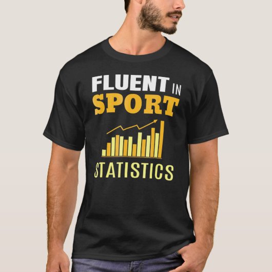 Geeky Mathematics Statistics T-shirt (Voorkant)