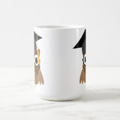 Geeky Owl met bril en Mok van de Lampvoet van de G (Center)