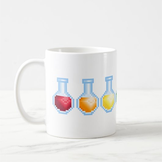 Geeky Potion Bottle Coffee Mok (Links)