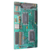 Geeky, printplaat, computer moederbord klembord (Rechts)