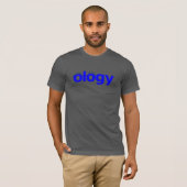 Geeky science t-shirt ology (Voorkant volledig)