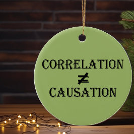 Geeky Scientist Keramisch Ornament