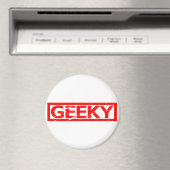 Geeky Stamp Magneet (Insitu (Vaatwasser))