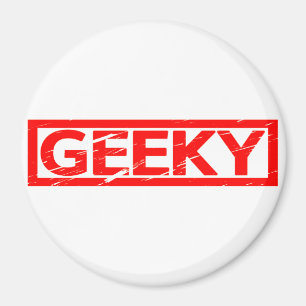 Geeky Stamp Magneet