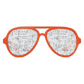 Geeky Wiskunde Mathematics Aviator Zonnebril (Voorkant)