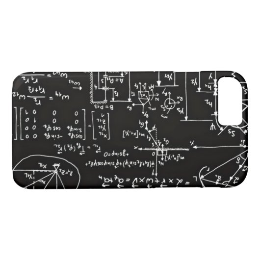 Geeky Wiskunde wiskunde Case-Mate iPhone Case (Achterkant (Horizontaal))
