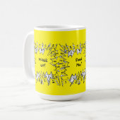 GEEL 15 CATS-MOK KOFFIEMOK (Voorkant links)