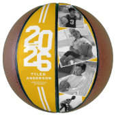 Geel 2025 Afstuderen Senior 4 Foto Basketbal (Verticaal)