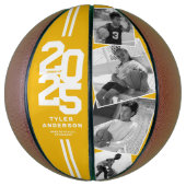 Geel 2025 Afstuderen Senior 4 Foto Basketbal (Verticaal)