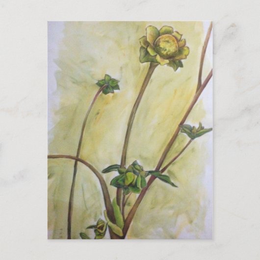 "Geel 2" Briefkaart (Voorkant)