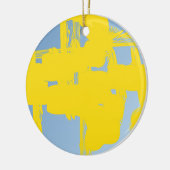 geel 783 abstracte kunst keramisch ornament (Links)