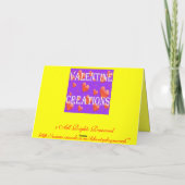 GEEL AAN MIJN VALENTIJN - KAARTEN VAN DE VALENTIJN (Achterkant)