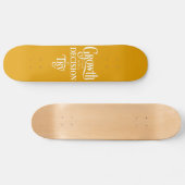 Geel aangepast skateboard - Groei begint (Horizontaal)