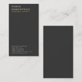 Geel, aantrekkelijk Visitekaartje (Voorkant / Achterkant)