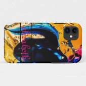 Geel Abstract kunstschilder Fantasy Motif gel Case-Mate iPhone Case (Achterkant (horizontaal))