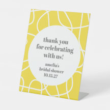 Geel Abstract Lijn Aangepaste Vrijgezellenfeest Be