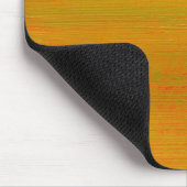 Geel abstract ontwerp muismat (Hoek)