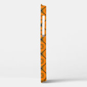 Geel abstract Patroonachtergrondontwerp. abstrac Case-Mate iPhone Case (Achterkant / Links)