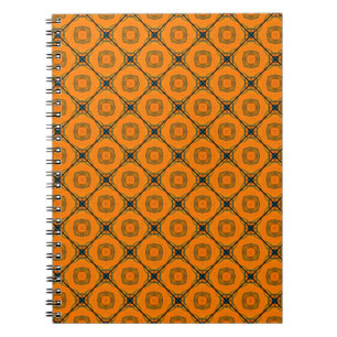 Geel abstract Patroonachtergrondontwerp. abstrac Notitieboek