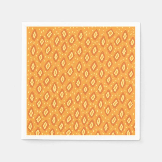 Geel Abstract Servet (Voorkant)