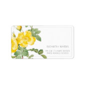  GEEL ADRESETIKETTEN ETIKET (Voorkant)