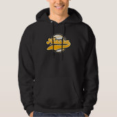 Geel Alaska College Universiteitsstijl Nationaal A Hoodie (Voorkant)
