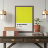 Geel album - Full Width Perfect Poster