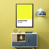 Geel album - Full Width Perfect Poster