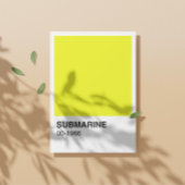 Geel album - White Border Perfect Poster