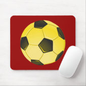 Geel-Amerikaans Voetbal of Football Muismat (Met muis)