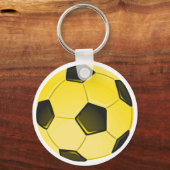Geel-Amerikaans Voetbal of Football Sleutelhanger (Voorkant)