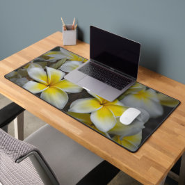 Geel Amerikaanse Bloem, Plumeria Fotografie Bureaumat