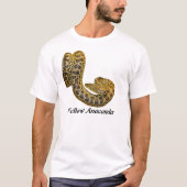 Geel Anaconda Basic T-Shirt (Voorkant)